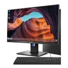 清华同方通用台式计算机 超翔 TF830-V050-1（腾锐D2000 2.3G 8G 256SSD 1G独显 23.8显示器 无操作系统）